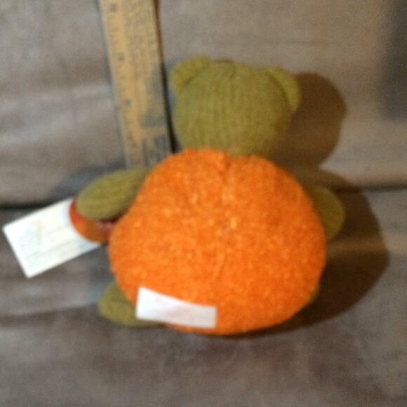 Russ Costume Critter Halloween Bear Jack O'Lantern Pumpkin Beanie - Picture 3 of 5